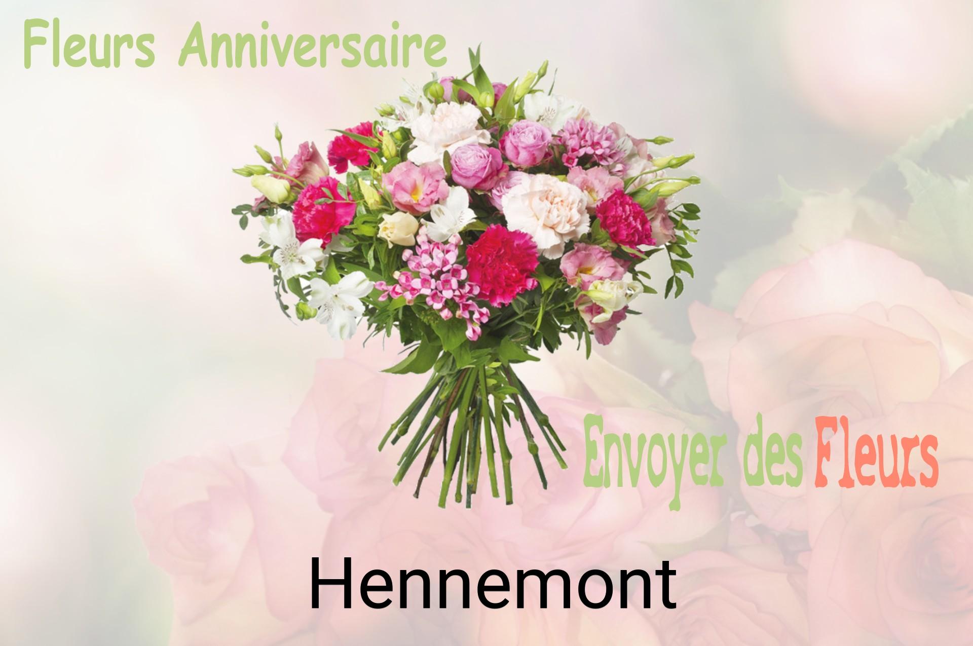 Bouquet de fleurs d’anniversaire livré à Hennemont