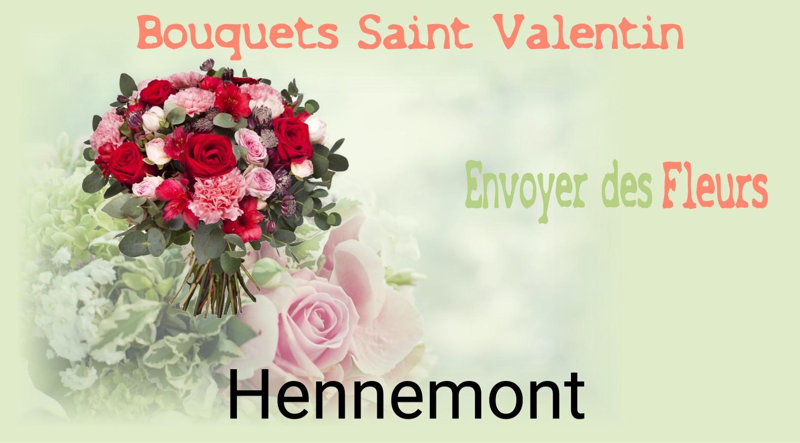 Roses de Saint-Valentin livrées à Hennemont